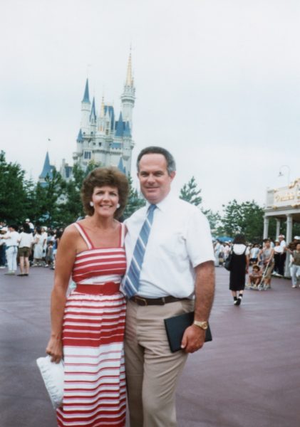 Carol and Ron at The Magic Kingdom