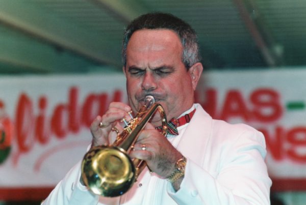 Ron Playing Trumpet