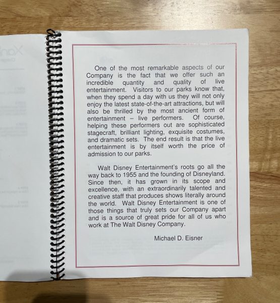 The Forward in Ron's Book