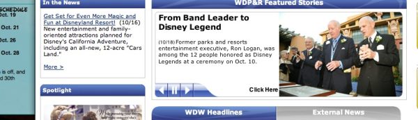 Ron Logan — Disney Legends ceremony